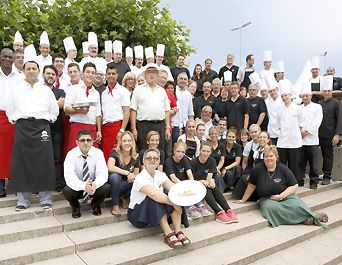 Die Gastronomen bei Schlemmen am See - Foto: Berit Erlbacher